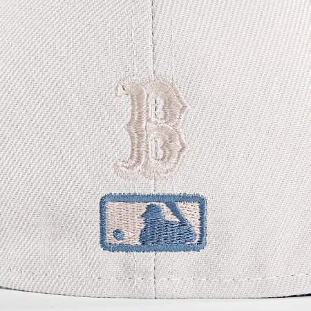 New Era - Gorra ajustada 59 Cincuenta Boston Red Sox 60504357 Beige Azul claro