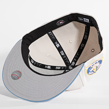 New Era - Los Angeles Lakers 59 Fifty Fitted Cap 60504368 Beige Light Blue