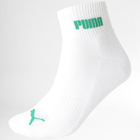 Puma - Confezione da 3 paia di calzini a quarti 701225904 Bianco