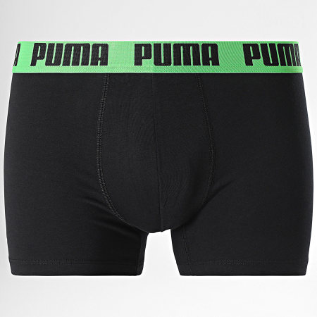 Puma - Lot De 2 Boxers 701226387 Gris Anthracite Noir