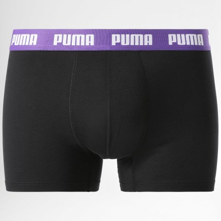 Puma - Lot De 3 Boxers 701226820 Violet Noir