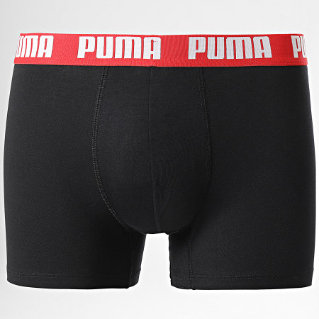 Puma - Lot De 2 Boxers 701226391 Rouge Noir
