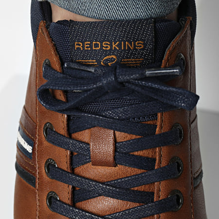 Redskins - Baskets Diplomate QP7912P Cognac Marine