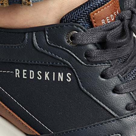 Redskins - Sneaker Actuel PO721AB Navy Cognac