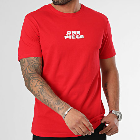 One Piece - Tee Shirt Equipage Rouge