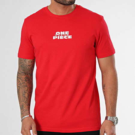 One Piece - Crew Camiseta Rojo