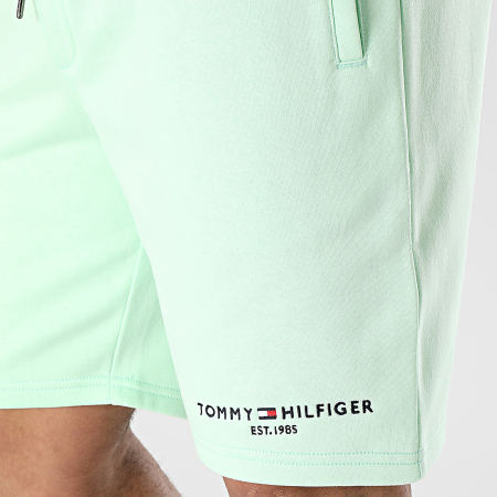 Tommy Hilfiger - Tommy Logo 4201 Jogging Shorts Pequeño Verde Claro