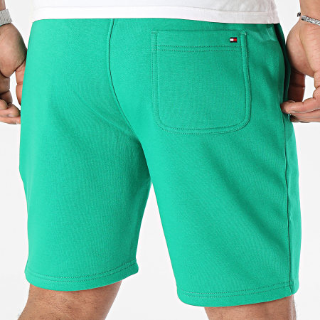 Tommy Hilfiger - Tommy Logo Pantalones Cortos Pequeños 4201 Verde