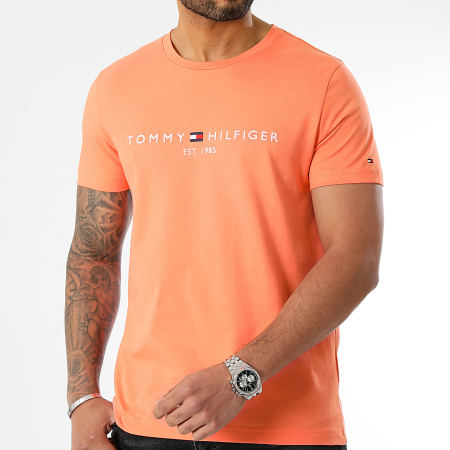 Tommy Hilfiger - Tee Shirt Logo 1797 Orange