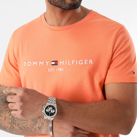 Tommy Hilfiger - 1797 Logo Camiseta Naranja