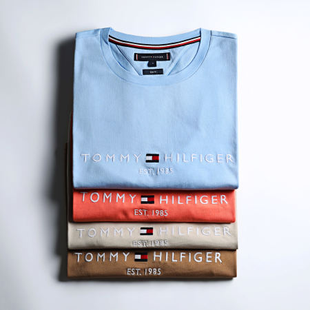 Tommy Hilfiger - 1797 Logo T-shirt Oranje