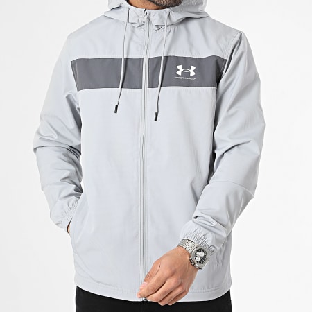 Under Armour - Sportstyle - Coupe-vent - Camouflage gris