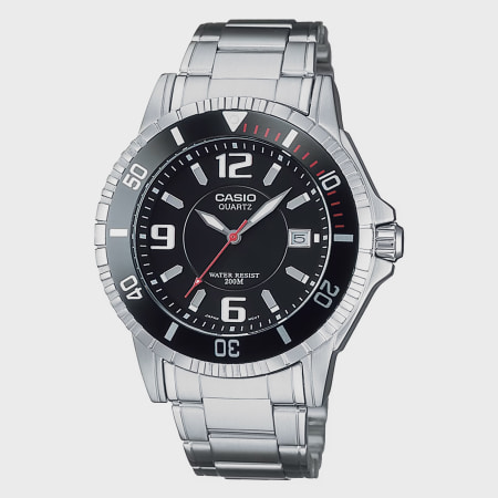 Casio - MTD-1053D-1AVES Reloj Plata Negro