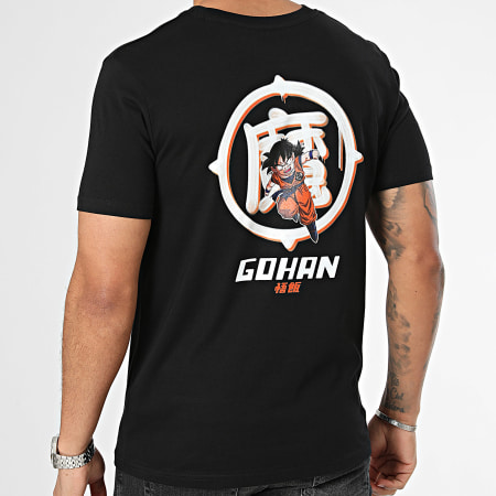 Dragon Ball Z - Maglietta a goccia Gohan nera