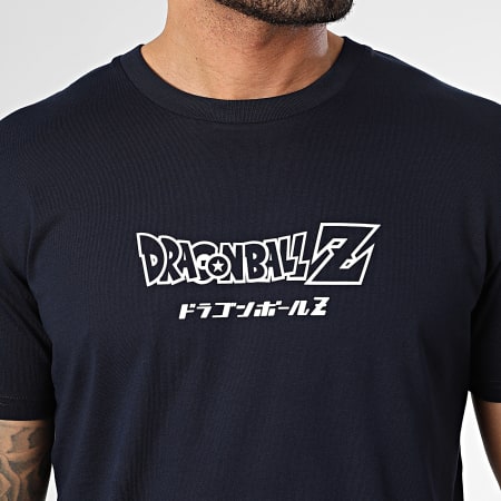 Dragon Ball Z - Camicia da tè Back Kame Drip Blu Navy