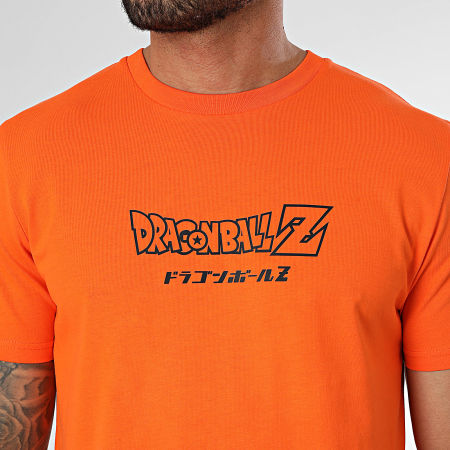 Dragon Ball Z - Tee Shirt Back Goku Drip Orange