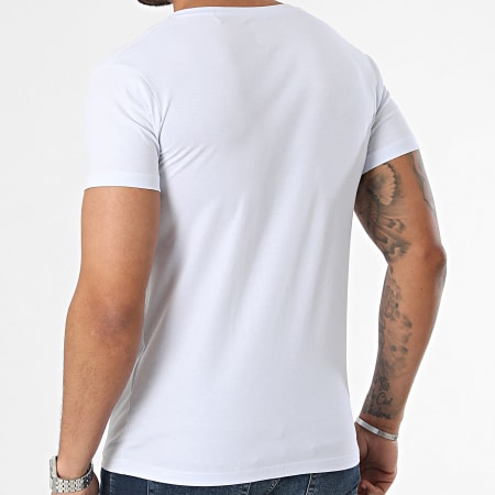 MTX - Maglietta con scollo a V Bianco
