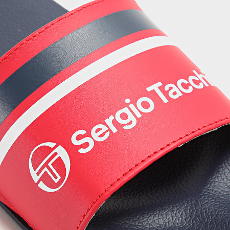 Sergio Tacchini - Claquettes Portofino STM419010 Red Navy White