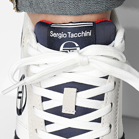 Sergio Tacchini - Sneakers Bergamo STM413100 Bianco Navy Rosso