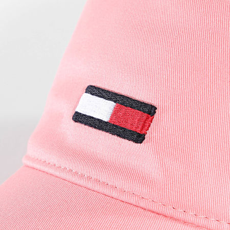 Tommy Jeans - Casquette Elongated Flag 5842 Rose