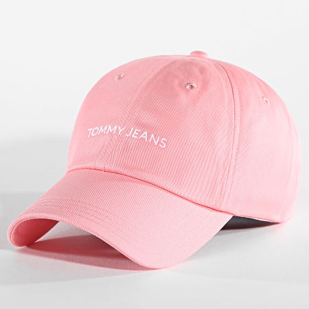 Tommy Jeans - Casquette Linear Logo 5845 Rose