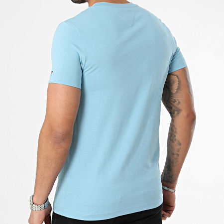 Tommy Hilfiger - 1797 Camiseta Logo Azul Claro