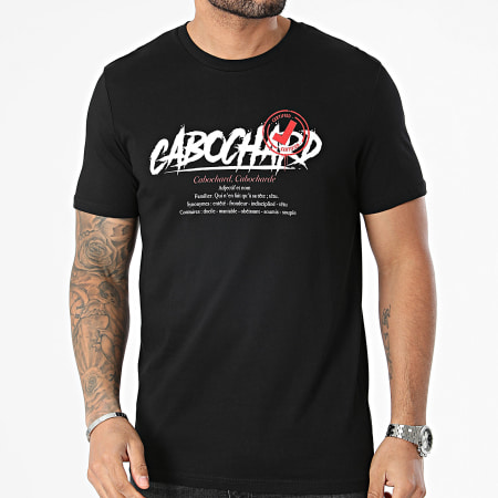 25G - Maglietta Cabochard Certificata Nero Bianco Rosso