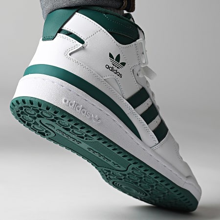 Adidas Originals - Forum Mid Zapatillas IG3758 Calzado Blanco Core Verde