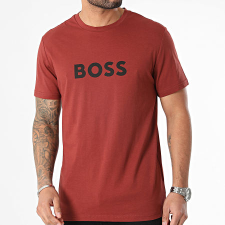 BOSS - Tee Shirt RN 50503276 Bordeaux