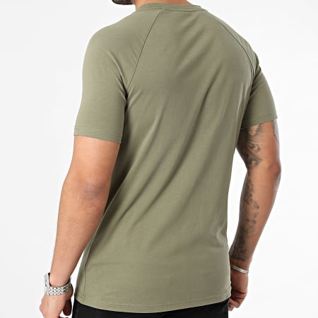 BOSS - Tee Shirt Slim 50517970 Vert Kaki