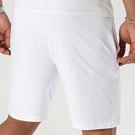 BOSS - Pantalones cortos de jogging Mix And Match 50515314 Blanco