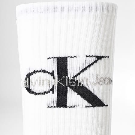 Calvin Klein - Lot De 3 Paires De Chaussettes 0514 Blanc
