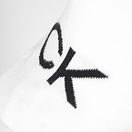 Calvin Klein - Lot De 6 Paires De Chaussettes Footie 0501 Blanc