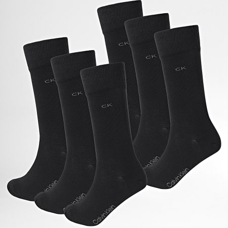 Calvin Klein - Confezione da 6 paia di calzini 0505 nero