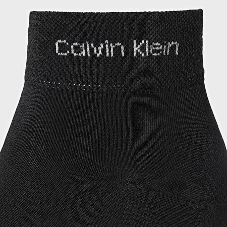 Calvin Klein - Lote de 4 pares de calcetines 9666 Negro