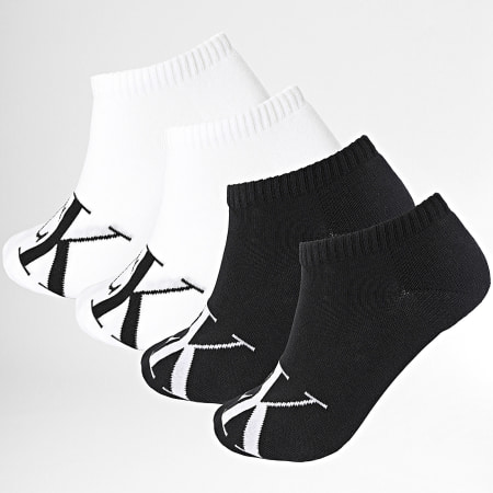 Calvin Klein - Confezione da 4 paia di calzini 9673 nero bianco
