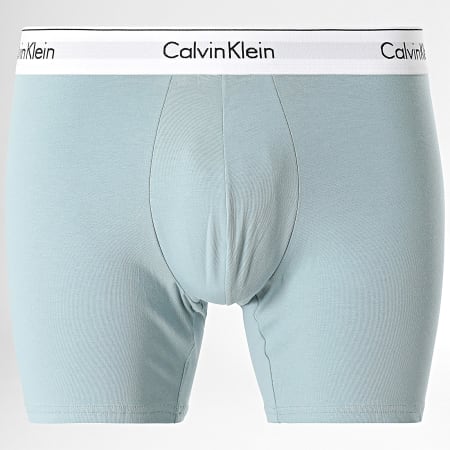 Calvin Klein - Lot De 3 Boxers NB2381A Bleu Taupe