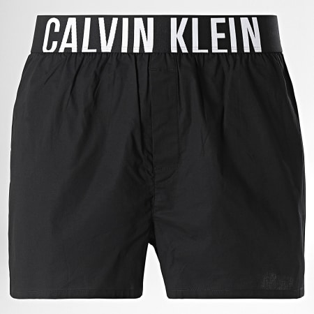 Calvin Klein - Juego de 2 calzoncillos bóxer NB3833A Negro Azul