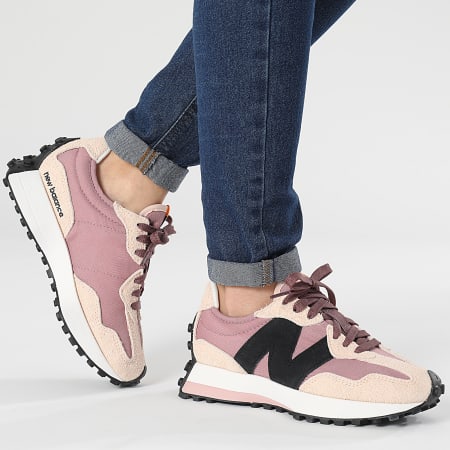 New balance marron y rosa shop