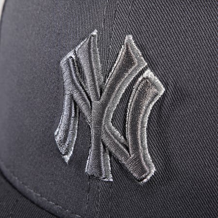 New Era - Casquette Fitted 59 Fifty New York Yankees Gris Anthracite