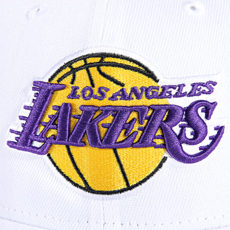 New Era - Los Angeles Lakers 9 Fifty Cap 60435184 Bianco