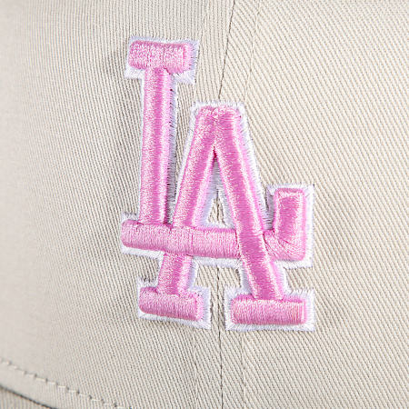 New Era - Casquette 9 Fifty Los Angeles Dodgers 60435142 Beige Rose