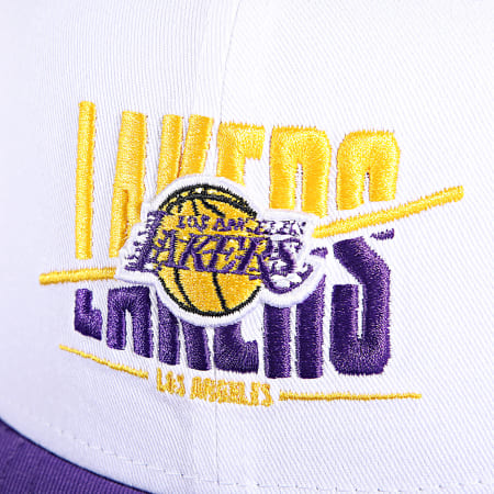 New Era - Los Angeles Lakers 9 Fifty Cap 60435048 Bianco Viola