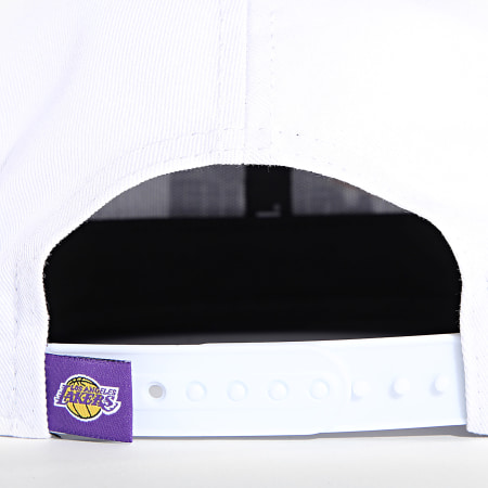 New Era - Casquette 9 Fifty Los Angeles Lakers 60435048 Blanc Violet