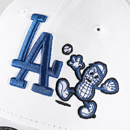New Era - Casquette 9 Forty Los Angeles Dodgers 60435123 Blanc Bleu