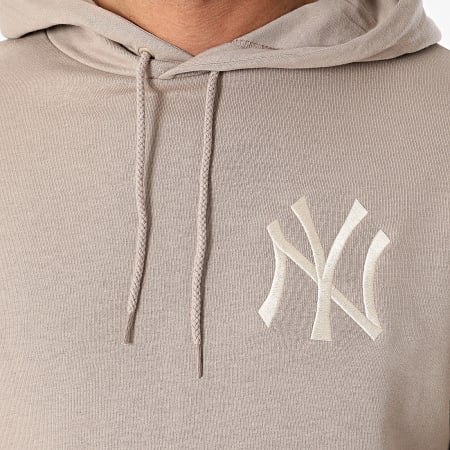 New Era - Felpa con cappuccio League Essentials New York Yankees 60435558 Brown
