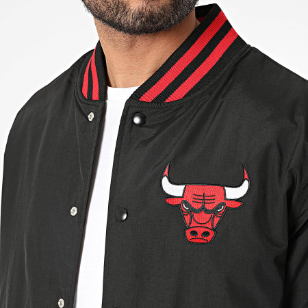 New Era - Giacca bomber Chicago Bulls NBA 60435511 Nero