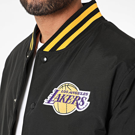 New Era - Los Angeles Lakers NBA Chaqueta Bomber 60435528 Negro