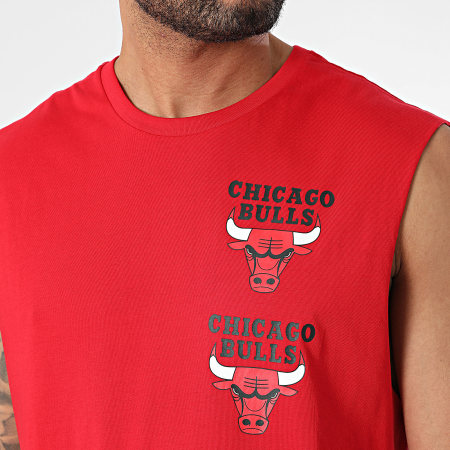 New Era - Canotta Chicago Bulls NBA 60435483 Rosso