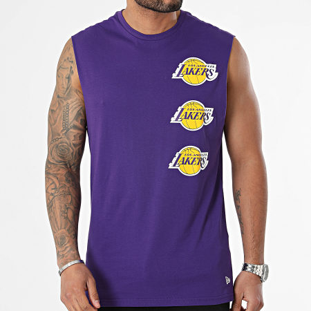 New Era - Débardeur NBA Los Angeles Lakers 60435473 Violet